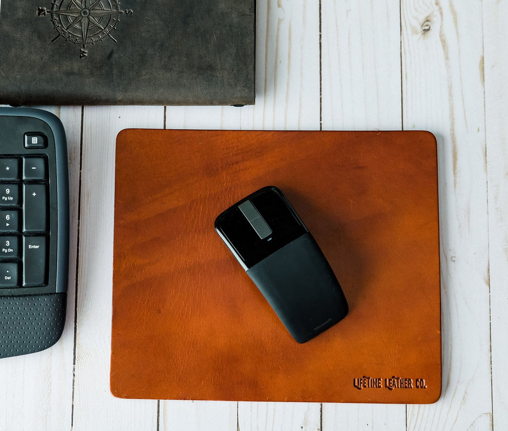 Leather Mouse Pad - My Store