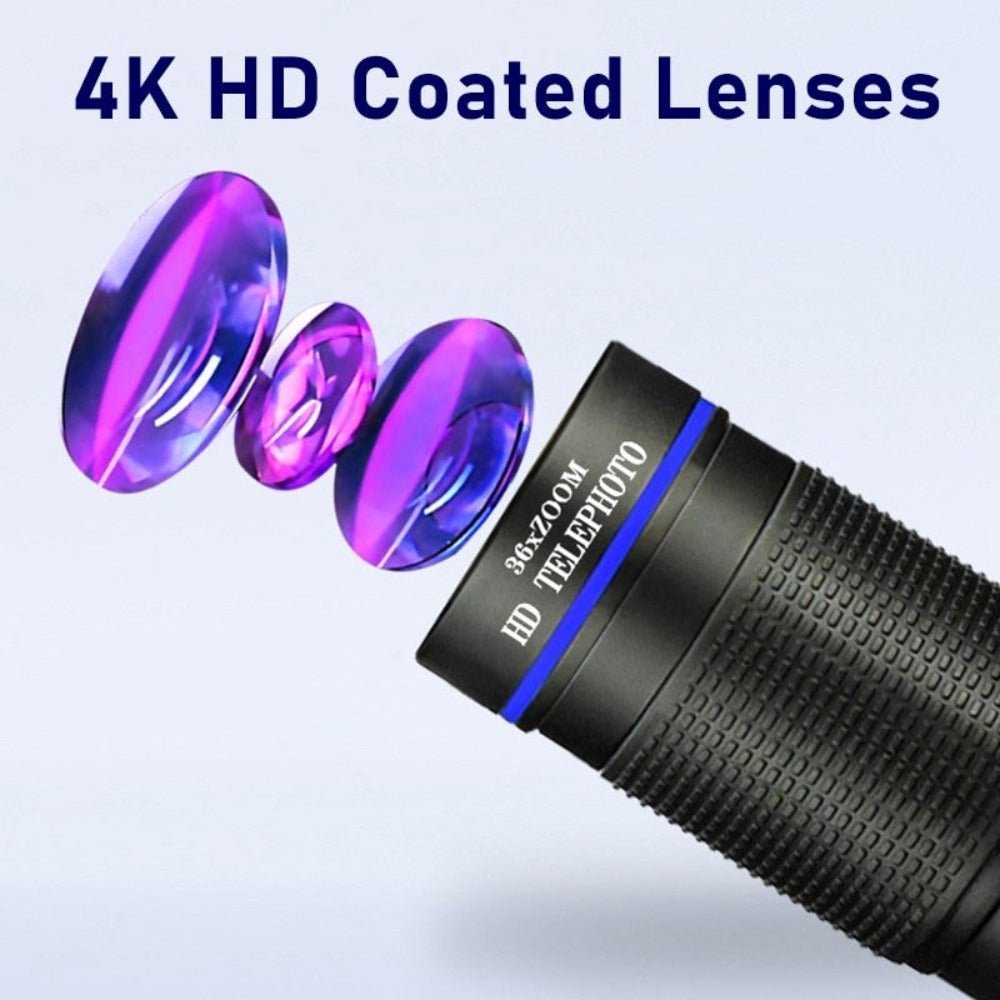 Dragon 36X Mobile Phone Lens Kit With Tripod - My Store