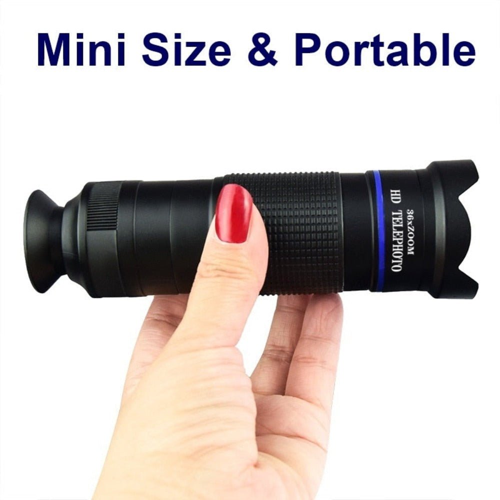 Dragon 36X Mobile Phone Lens Kit With Tripod - My Store