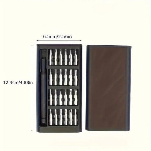 25 in 1 mini screwdriver set, flat head and cross shaped small - My Store