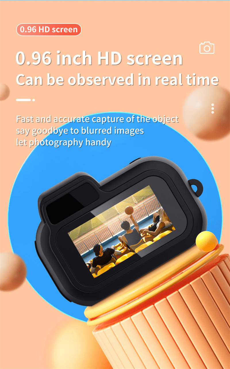 Compact 1080p HD Retro Mini Camera - Perfect Pocket-Sized Gift for Any Occasion! - My Store