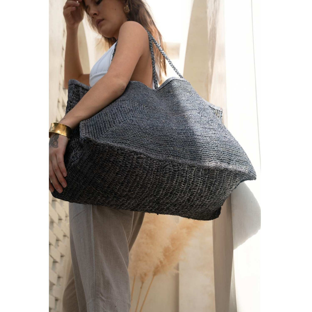 Clipa (XXL) Raffia Beach Tote Bag - My Store