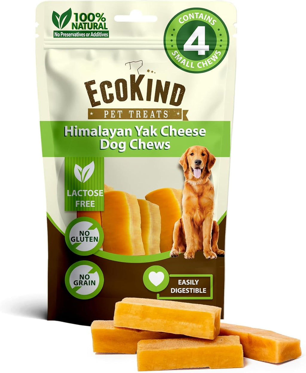 Gold Yak Chews for Small Dogs (4 - 75 sticks) - My Store