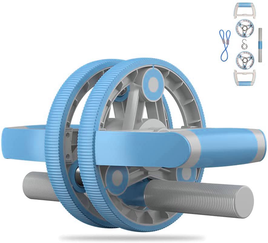 Multifunctional Abdominal Wheel Pull Strap Gym Fitness Training Set - My Store