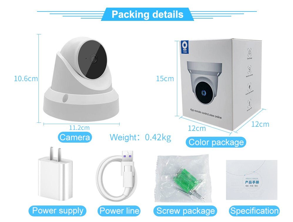 IP WiFi Camera Baby Monitor Home Security Camera - My Store