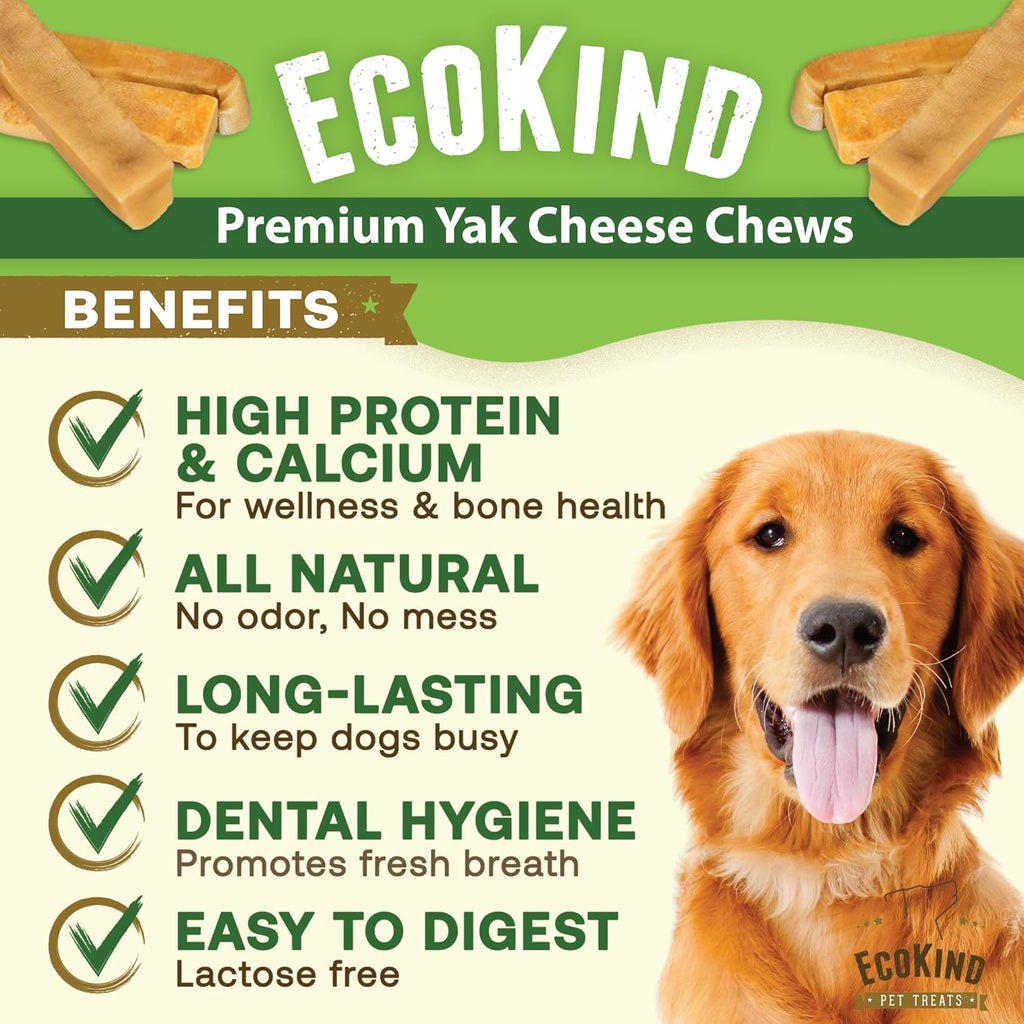 Gold Yak Chews for Small Dogs (4 - 75 sticks) - My Store
