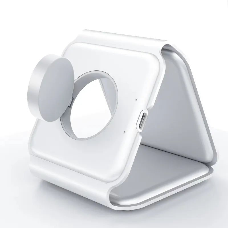 3 In 1 Magnetic Wireless Charging Folding Mobile Phone Holder - My Store