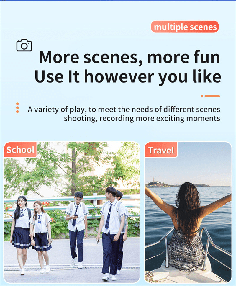 Compact 1080p HD Retro Mini Camera - Perfect Pocket-Sized Gift for Any Occasion! - My Store