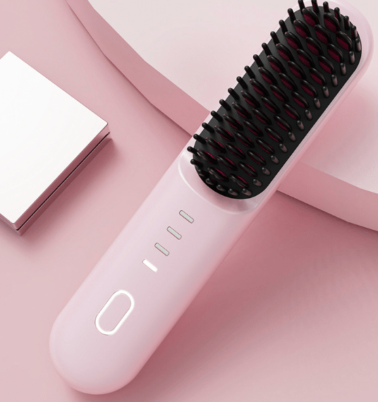 Wireless negative ion lazy portable straight hair comb does not hurt - My Store