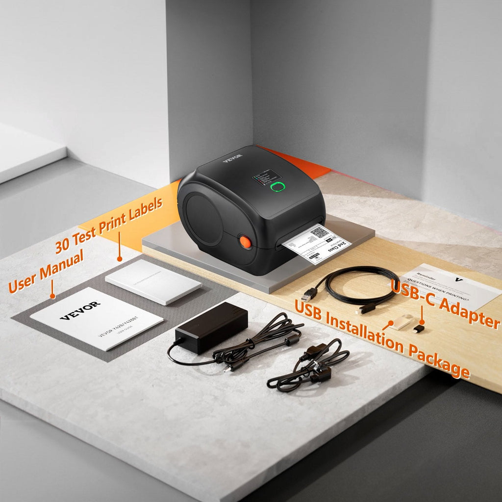 Thermal Label Printer, 300DPI for 4x6 Mailing Packages, Wireless - My Store