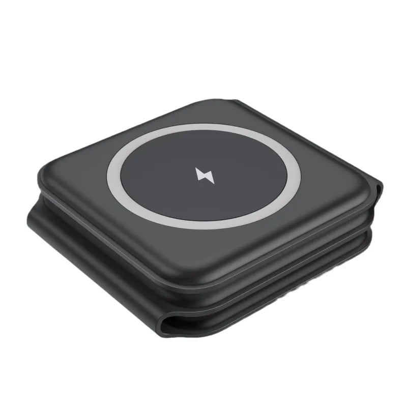 3 In 1 Magnetic Wireless Charging Folding Mobile Phone Holder - My Store