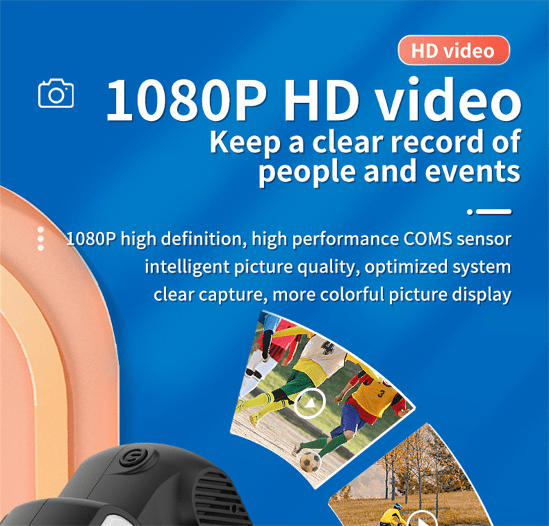 Compact 1080p HD Retro Mini Camera - Perfect Pocket-Sized Gift for Any Occasion! - My Store