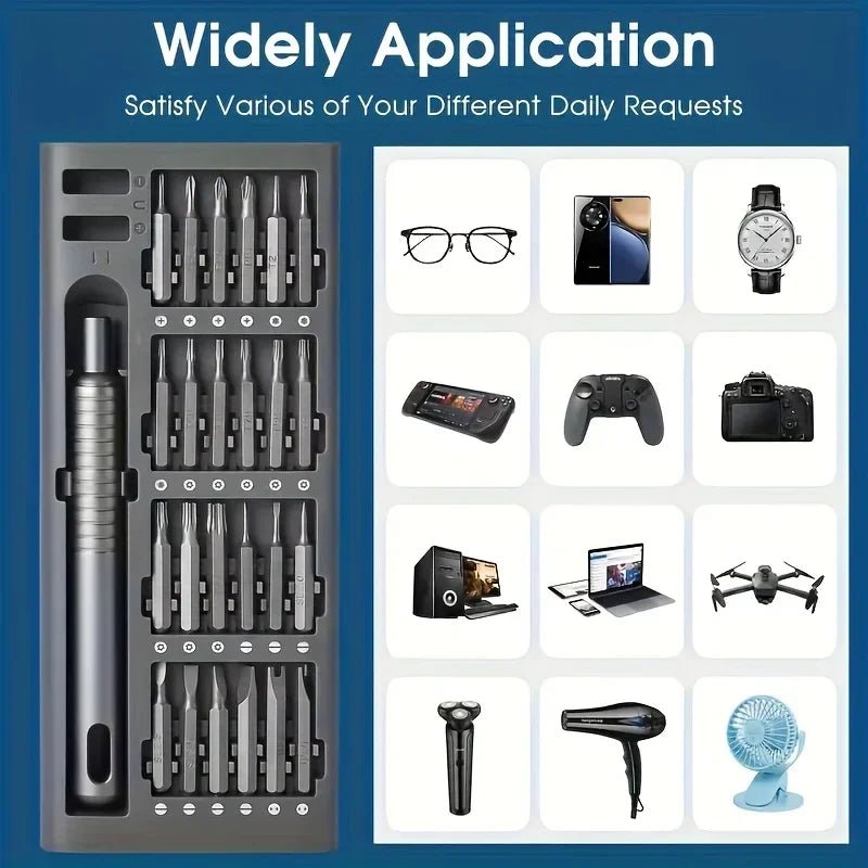 25 in 1 mini screwdriver set, flat head and cross shaped small - My Store