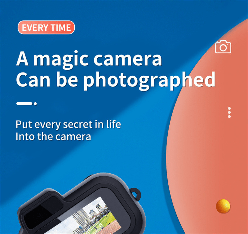 Compact 1080p HD Retro Mini Camera - Perfect Pocket-Sized Gift for Any Occasion! - My Store