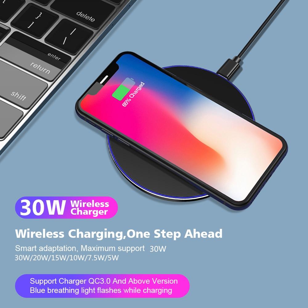 Dragon W9 30W Wireless Charging Pad - My Store