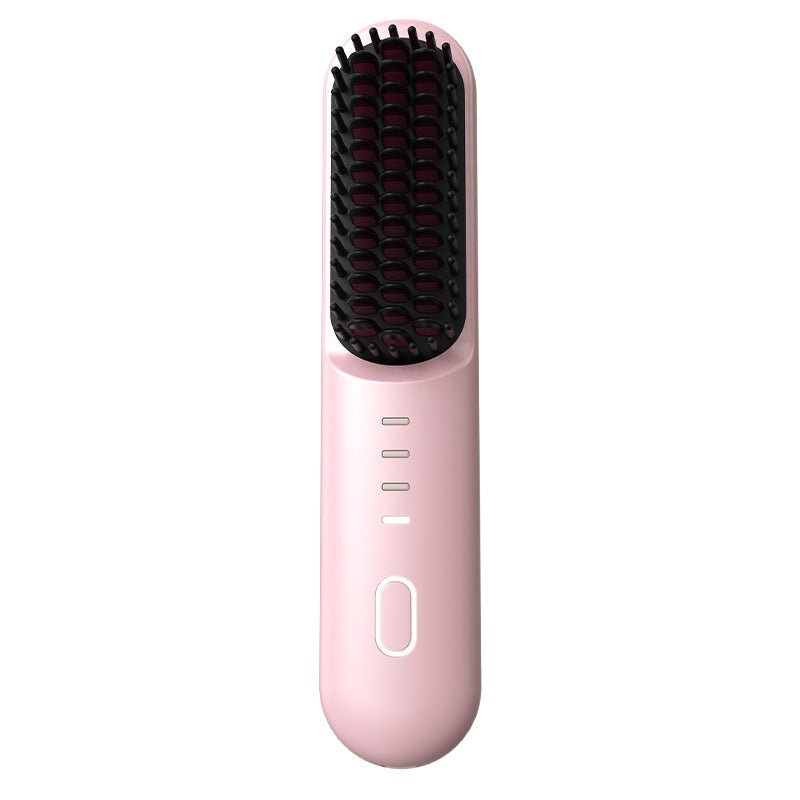 Wireless negative ion lazy portable straight hair comb does not hurt - My Store