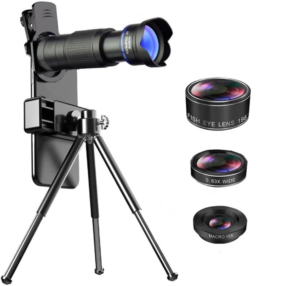 Dragon 36X Mobile Phone Lens Kit With Tripod - My Store