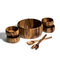 Dragor 7 Piece - Extra Large Salad Bowl with Servers and 4 Individuals - My Store