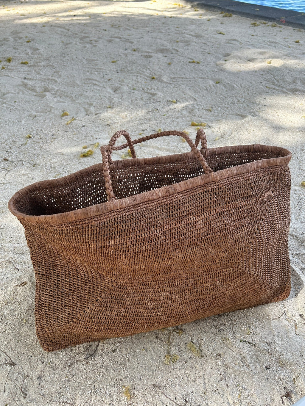Clipa (XXL) Raffia Beach Tote Bag - My Store