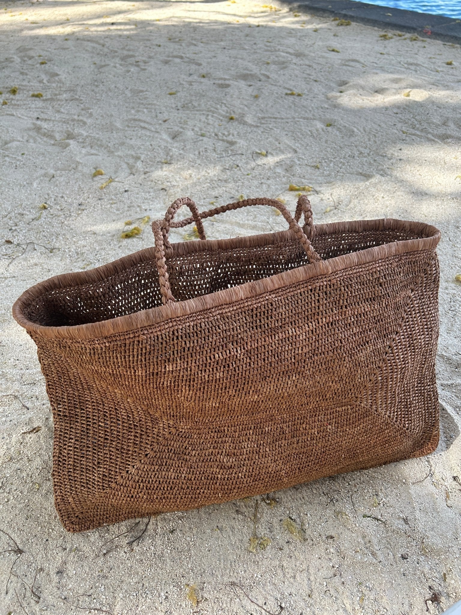 Clipa (XXL) Raffia Beach Tote Bag - My Store