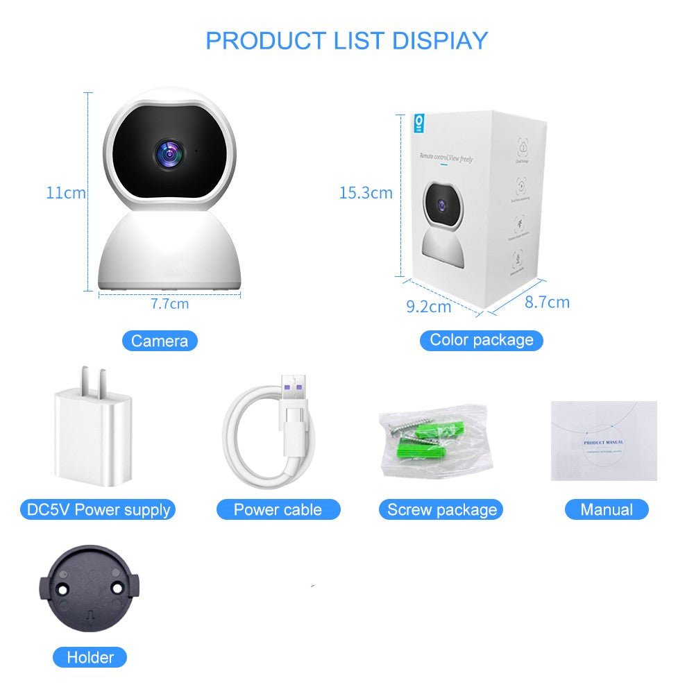 1080P Home Security Indoor Wireless IP Camera - My Store