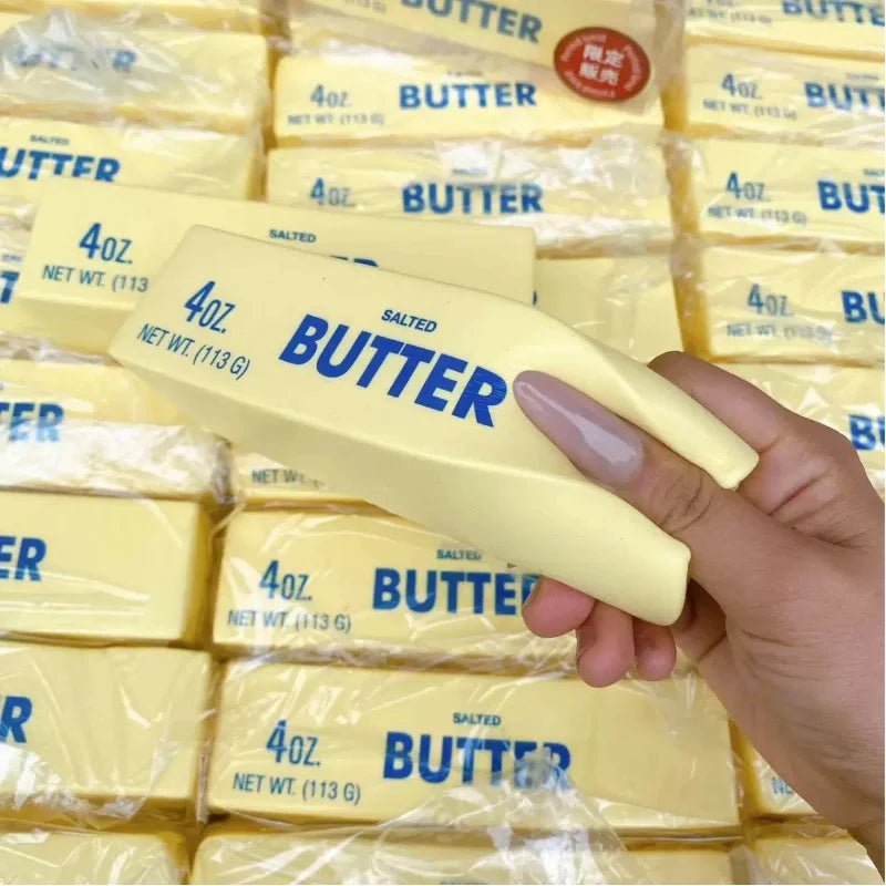 Soft Slow Rebound Butter Stick Squeezing toy Realistic Butter Sticks - My Store