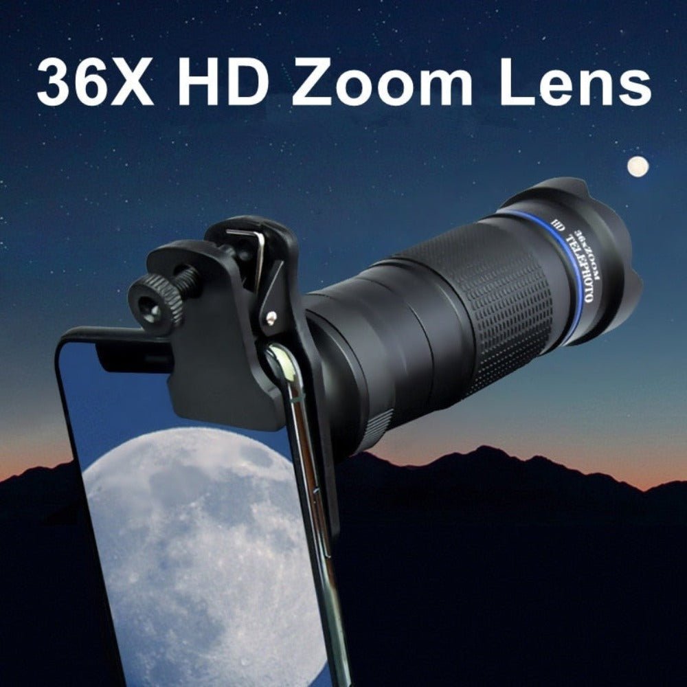 Dragon 36X Mobile Phone Lens Kit With Tripod - My Store