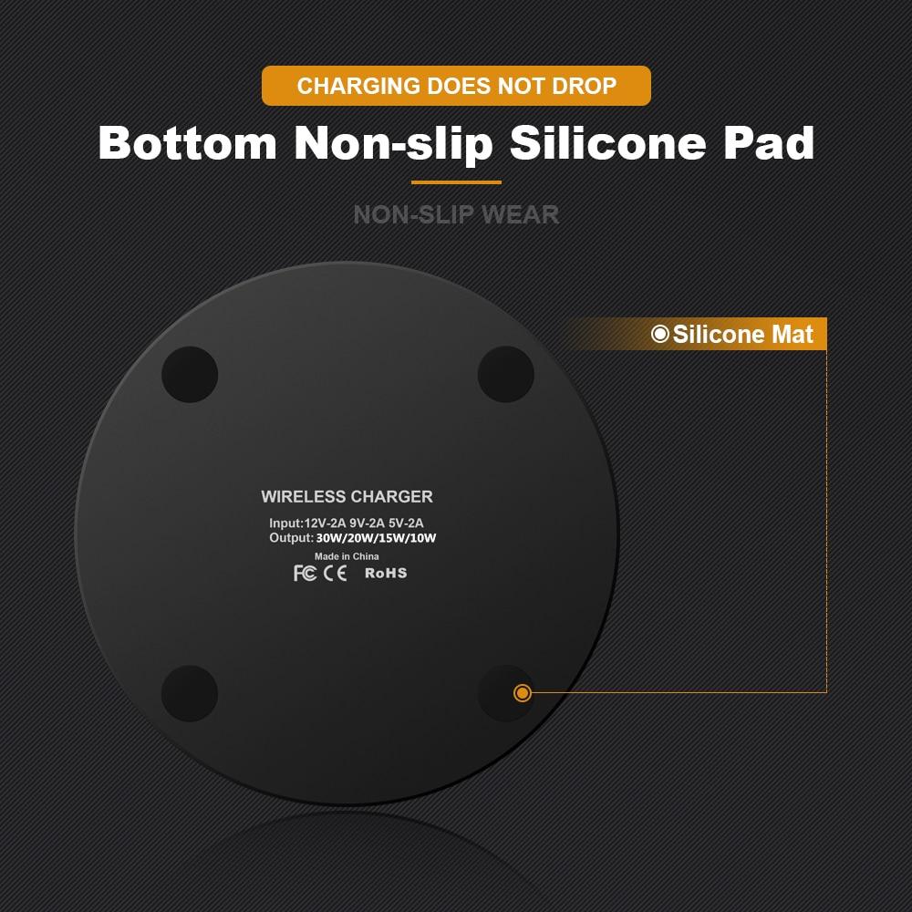Dragon W9 30W Wireless Charging Pad - My Store